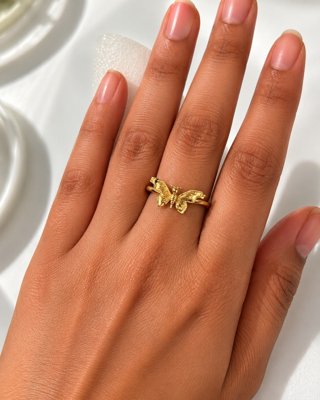 Aurelia Butterfly Ring