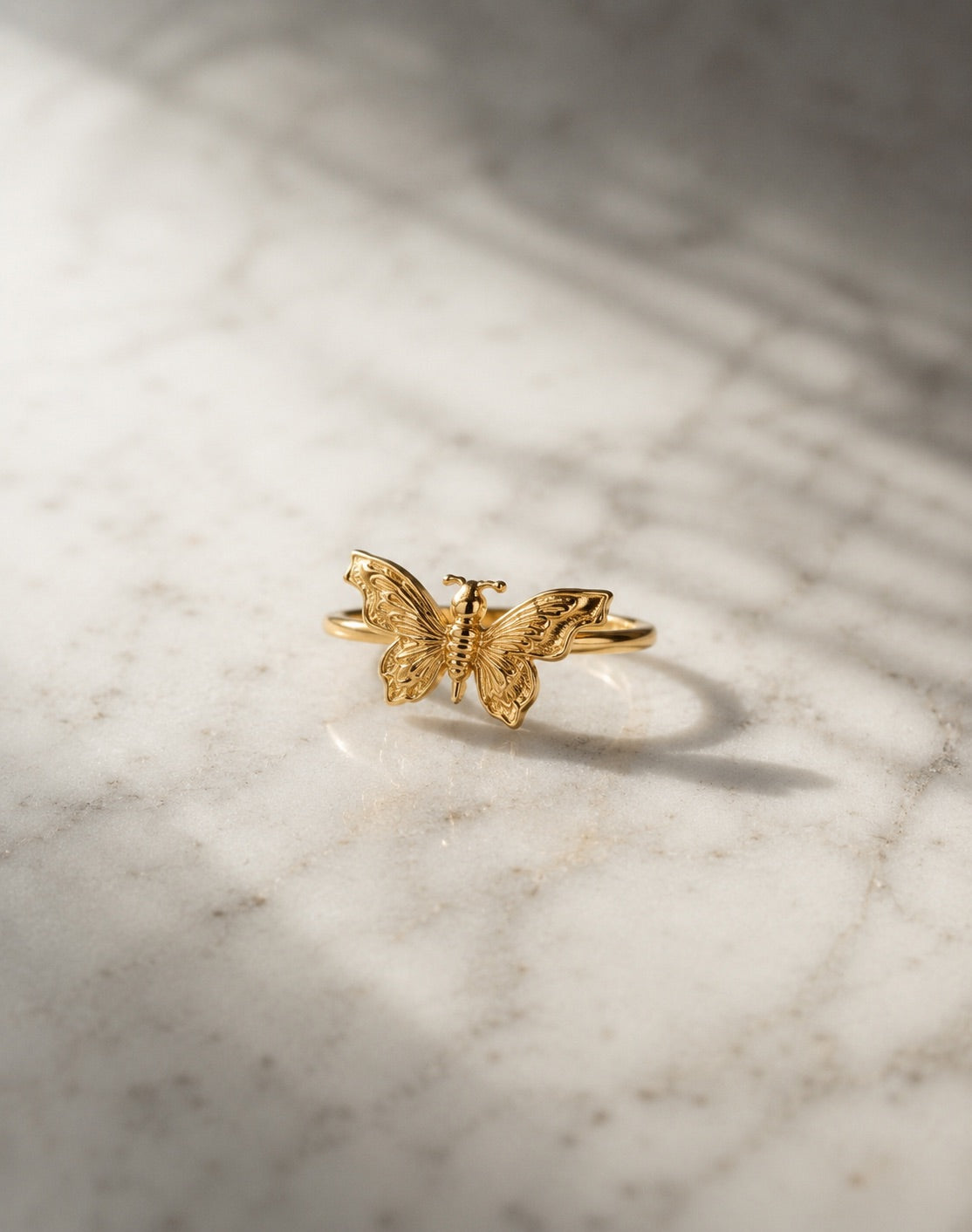 Aurelia Butterfly Ring