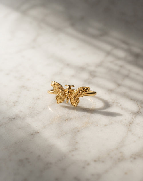 Aurelia Butterfly Ring