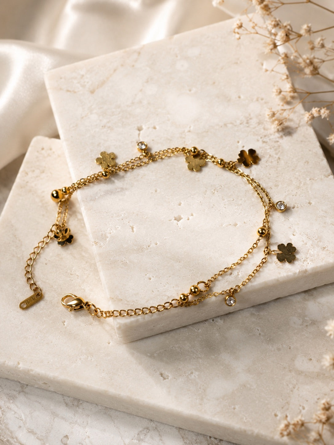 Floral Blossom Dual Chain