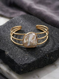 Nacre Raw Pearl Cuff