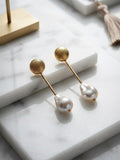 Oceania Linear Drop Earrings