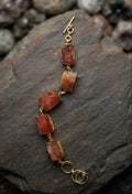 Raw Carnelian Bracelet