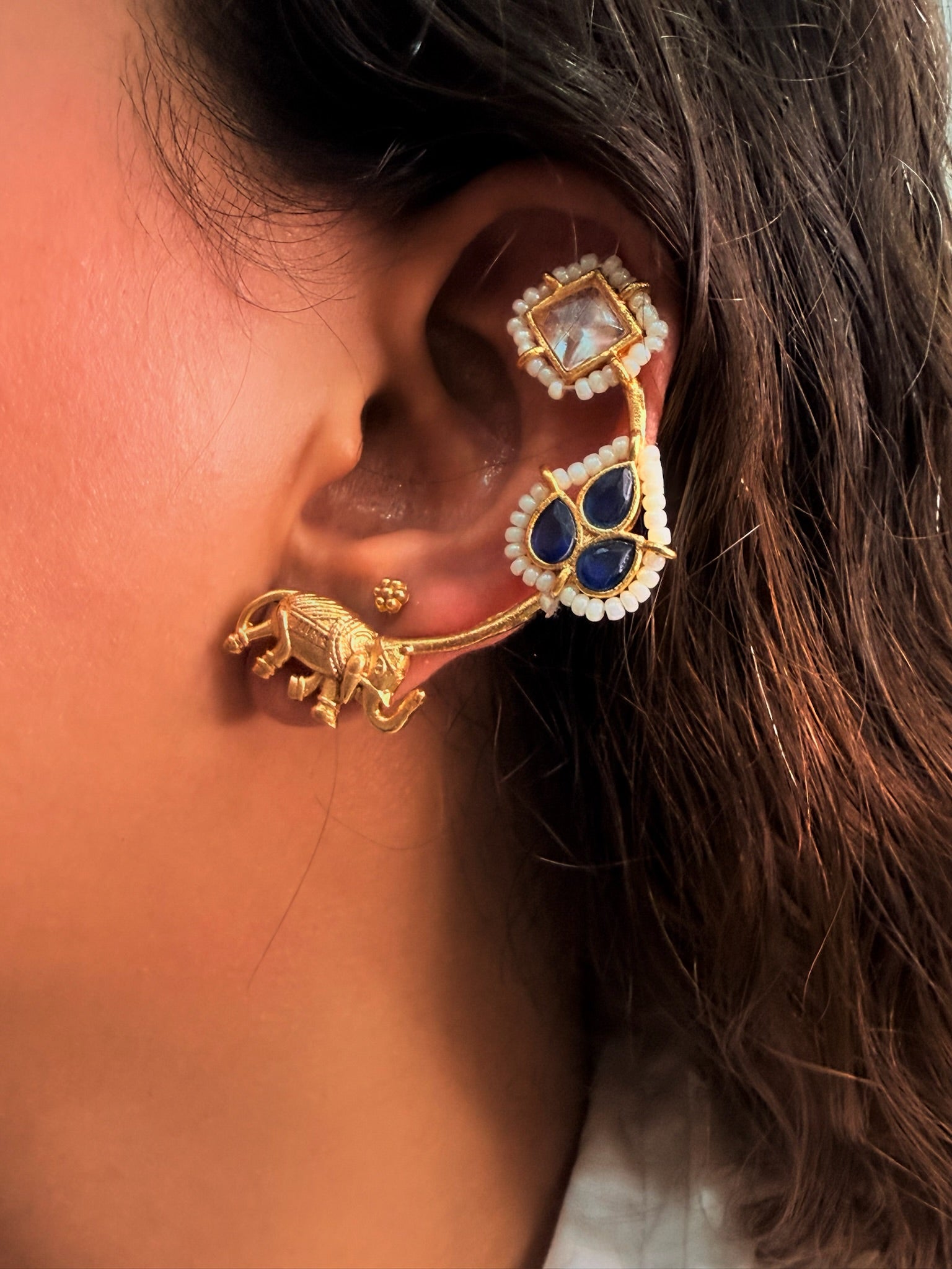 Royal Heritage Statement Ear Cuff