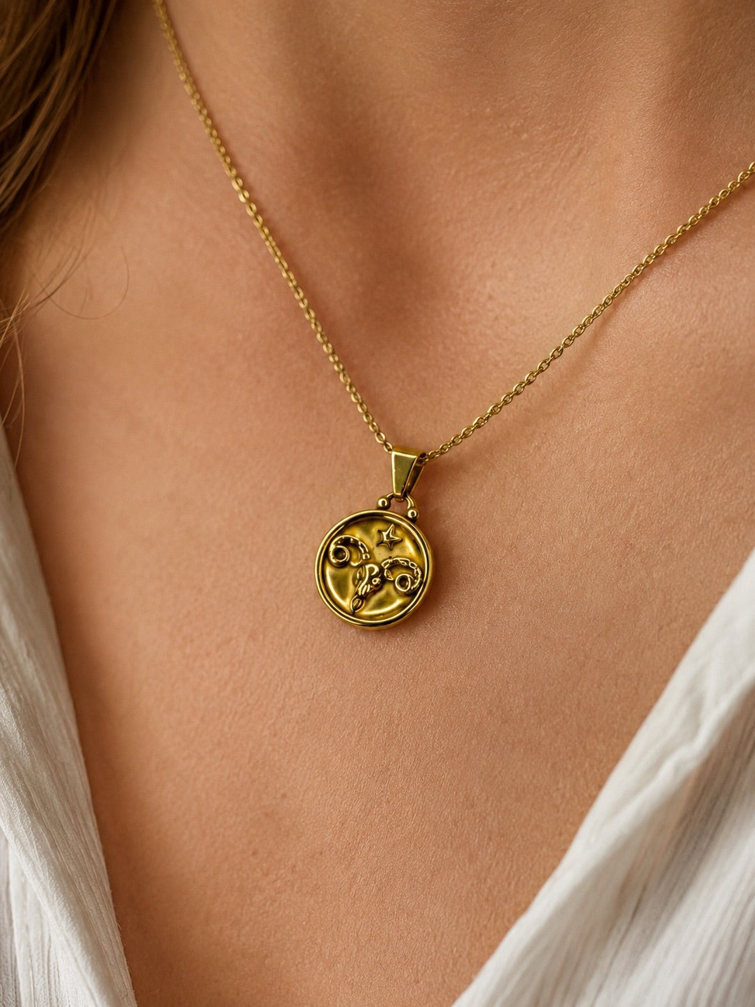Sunsign Pendent Necklace