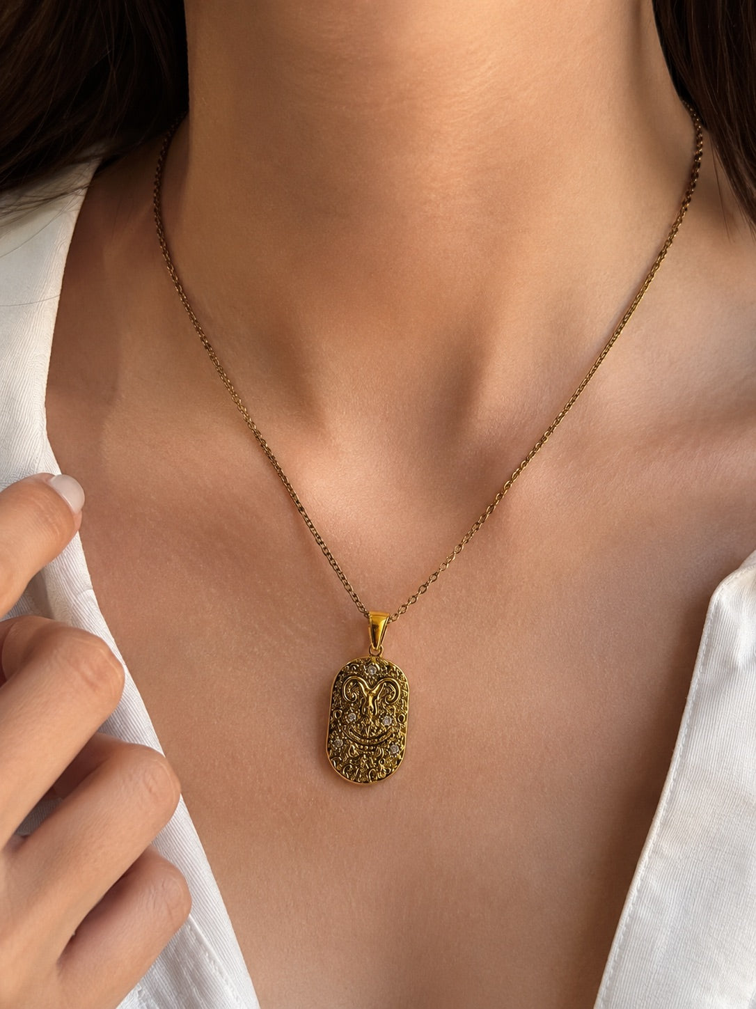 Sunsign Pendent Necklace