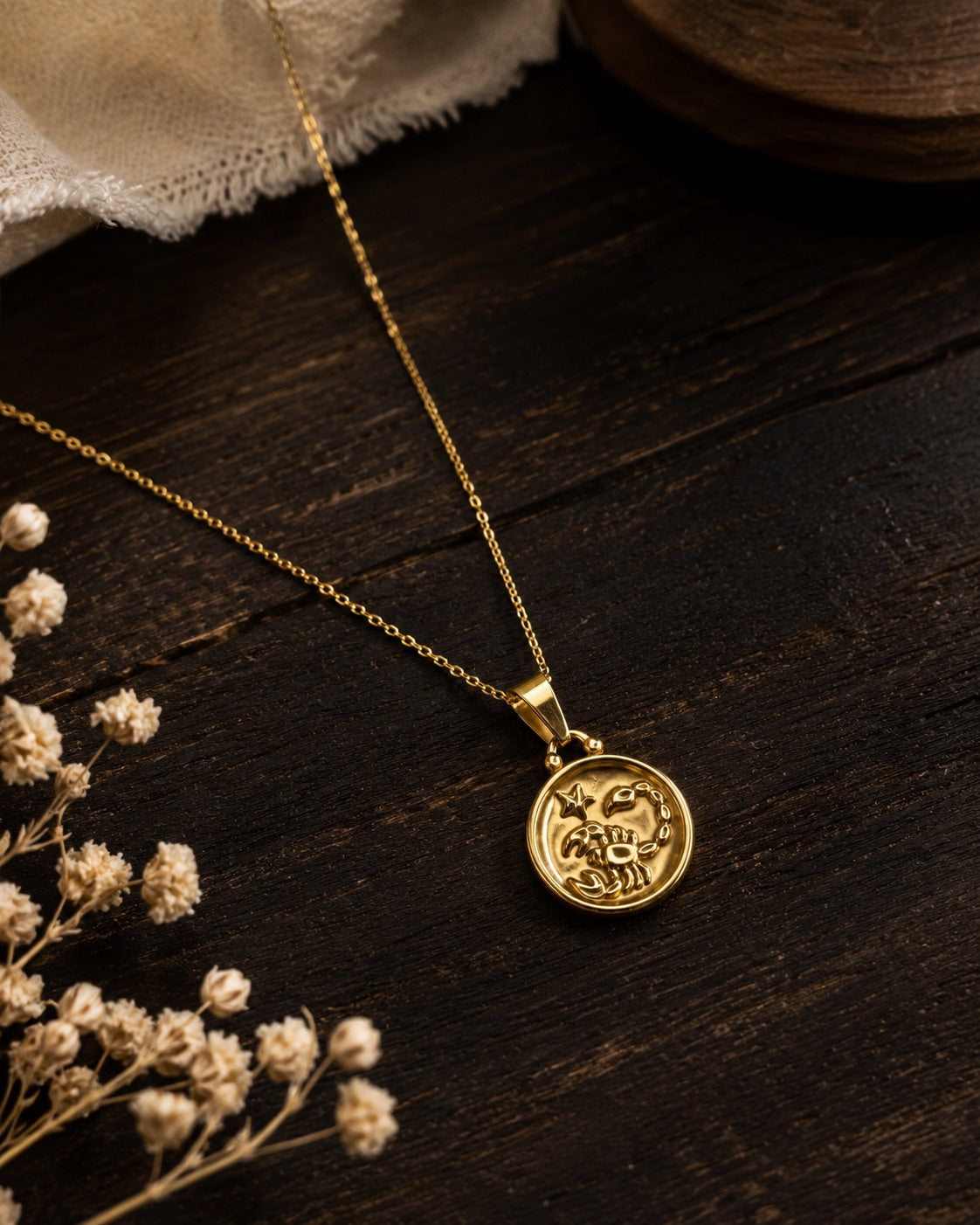 Sunsign Pendent Necklace