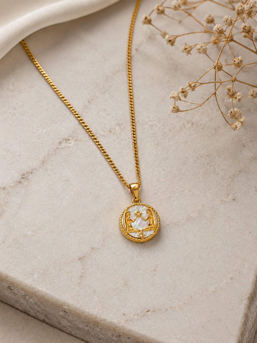 Sunsign Pendent Necklace